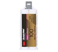 3M Scotch-Weld DP100 Plus, adesivo epossidico, trasparente, 48,5 ml Duo-Pak