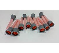 3M Scotch-Weld - Ugelli Quadrati in EPX, per Cartucce Duo-Pak da 45 ml, Confezione da 12