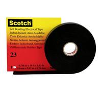 3M SCOTCH23-19X9.15 Scotch 23 Nastro per riparazioni Scotch® 23 Nero (L x L) 9