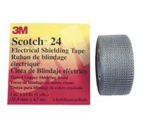3M SCOTCH24-25X4.5 Nastro di schermatura Scotch® 24 Argento (L x L) 4.5 m x 25