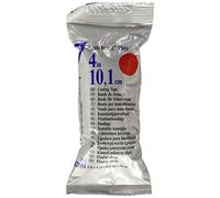 3M Scotchcast Plus, Benda in Fibra di Vetro con Resina Poliuretanica Attivabile con Acqua, Leggera, Resistente, Traspirante, Colore Rosso, Misura 10 cm x 3.65 m, confezione da 10 unità