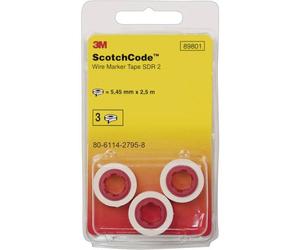 3M SDR-SYM 80-6114-2804-8 Etichetta segnacavi prestampata Legenda (segnacavi) L