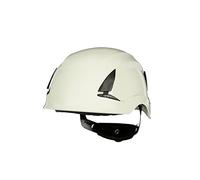 3M SecureFit Elmetto, X5501NVE-CE, non ventilato, bianco, marchio CE
