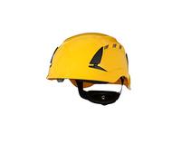 3M SecureFit Elmetto, X5502V-CE, giallo, ventilato, marchio CE