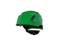 3M SecureFit Elmetto, X5504NVE-CE, non ventilato, verde, marchio CE