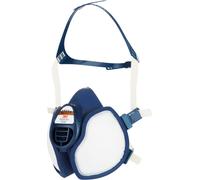 3M 4251C Halbmaske für Farbspritz- und Maschinenschleifarbeiten, gebrauchsfertig