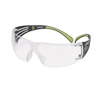 3M SF401AF Occhiali di Protezione Anti-UV, Anti Nebbia, Trasparente