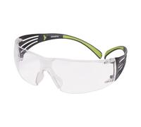 3M SF401AF Occhiali di Protezione Anti-UV, Anti Nebbia, Trasparente
