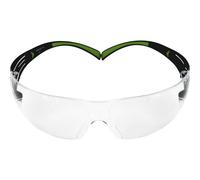 3M SF401AF SecureFit 400 Occhiali di protezione Nero, Verde