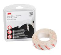 3M Sistema Di Fissaggio Hook & Loop Sj352Bwt, Bianco, 2 x 25 mm x 1.25 m | Offre Una Semplice Alternativa A Cerniere, Viti, Bottoni Automatici, Ganci, Bulloni E Altro Ancora, 1 Pezzo