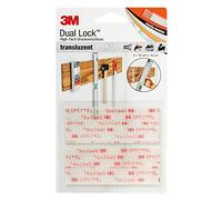 3M Sistema Di Fissaggio Richiudibile Dual Lock Sj3560 - Progettato Per Dare Un Aspetto Traslucido (Vetro, Vetro Acrilico (Pmma), Policarbonato) - 19Mm X 10Cm, 5.7Mm, Traslucido (1 Pezzo)