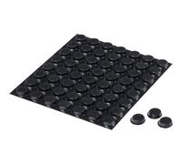 3m sj 5012 mpbb piedino di fissaggio autoadesivo rotondo nero x a 12.7 mm