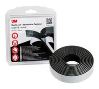 3M SJ3540/IPS Dual Lock Nastro a strappo da incollare (L x L) 2.5 m x 25 mm Ner