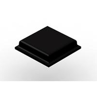 3M SJ5007S Bumpon - Tampone elastico, 2,5 mm, confezione da 3000 pezzi, colore: Nero