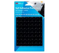 3M SJ5012 Piedini autoadesivi rotondi, 3,5 mm, nero, ø 12,7 mm, PUR, L. 12,7 mm, larghezza 3,6 mm, +66 °C max.