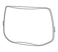 3M Speedglas piastra di protezione esterna 9100 06-0200-52, resistente ai graffi