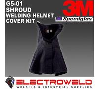 3M Speedglas Protezione Telo Esterno - G5-01 Casco per Saldatura Collo Copris...
