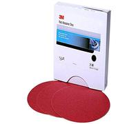 3M Stikit 01110 - Disco abrasivo grana P240, 6 pezzi, colore: Rosso