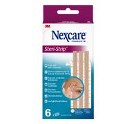 3M Strisce adesive Nexcare Steri-Strip color carne, 6x75mm