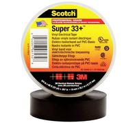 3M SUPER33+-19X20 Nastro isolante Scotch® Nero (L x L) 20 m x 19 mm 1 pz.