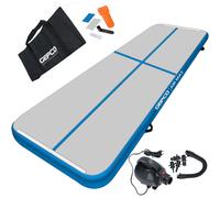 3M Tappetino da Ginnastica Air Tracciare Opaco Tumbling Gonfiabile bianco blu