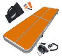 3M Tappetino da Ginnastica Air Tracciare Stuoia Tumbling Gonfiabile Arancione