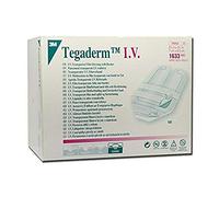 3M Tegaderm™ IV - cm 7x8.5 Medicazione adesiva sterile in Film di Poliuretano con bordo in TNT per aghi cannula, Confezione 100 Pezzi