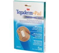 3M Tegaderm + Pad Transparente Sterile 9 x 15Cm 5 pz Cerotto