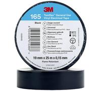 Nastro Isolante NERO Bianco per Elettricista 19x25 3M Elettrico in PVC Isolato b