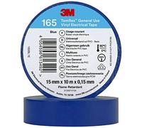 3M Temflex™ 165 165BL1E - Nastro isolante Temflex™ 165, 10 m x 15 mm, colore: Blu