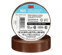 3M Temflex 165 Nastro isolante in vinile senza solventi: 3/4 in. x 60 ft. (Marrone)