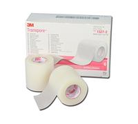 3M Transpore Cerotti, h 51 mm x 9.14 m, Confezione 6 Rotoli