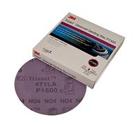3M Trizact Hookit Clear Coat Disco abrasivo, 02095, 5", 25 per cartone