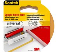 Scotch 42010750 nastro, su ambo i lati universal, 7 m x 50 mm, marrone chiaro
