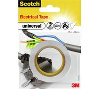 3M universal 4401WHT Nastro isolante Scotch® Bianco (L x L) 10 m x 15 mm 1 pz.