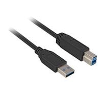 3m, USB3.0-A/USB3.0-B cavo USB USB 3.2 Gen 1 (3.1 Gen 1) USB A USB B Nero Nero, USB3.0-A/USB3.0-B, 3 m, USB A, USB B, USB 3.2 Gen 1 (3.1 Gen 1), Maschio/Maschio, Nero