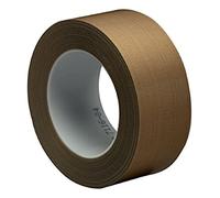 3M Vetro Nastro Adesivo Telato 5453, 19.1 mm X 33 m, 0.22 mm, 12 Pezzi, Marrone/Trasparente