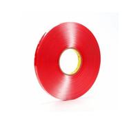 3M VHB 4918-F, 25 mm x 16,5 m, nastro biadesivo acrilico trasparente, spessore 2,0 mm