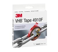 3M VHB Nastri Adesivi Vhb ad Ottima Resistenza 4910F Trasparente Adatto per