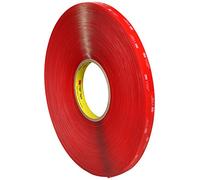 3M VHB Nastro 4910, 15 mm X 33 m, 1.0 mm, 5 Pezzi, Trasparente