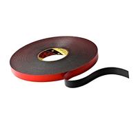 3M VHB Nastro 5925, 6 mm X 66 m, 0.64 mm, 12 Pezzi, Nero