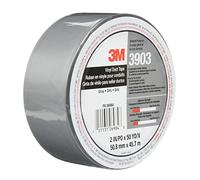 3M Vinile Duct Tape 3903 Gray, 2 in x 50 yd 6,3 mil (confezione da 1) by