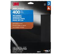 3M Wetordry 03017 - Carta vetrata grana P400, 23 x 28 cm
