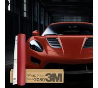 3M Wrap Film Series 2080 Pellicola Avvolgente Auto 30x152cm M203 Rosso...
