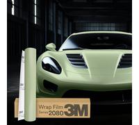 3M Wrap Pellicola Serie 2080 Car Wrapping 30x152cm S566 Raso Komodo Verde