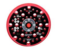 3M Xtract Hookit Platorello, 89409, 150 mm, Hard, Rosso