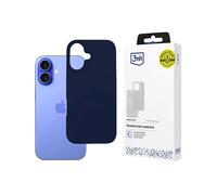 3MK 3Mk CUSTODIA per Apple iPhone 16, Blu marino