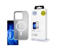3MK 3Mk Frosty Magcase Protettiva Magnetica CUSTODIA per Apple iPhone 16 Pro Max, Bianco