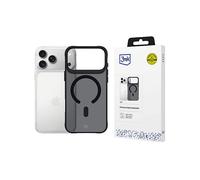 3MK 3Mk Smoke Magcase Per Iphone 17 Pro Protezione Per Telefono Magnetizzata Et COVER MAGSAFE per Universalo Universalo, Nero