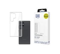 3MK Clear Case CUSTODIA per Samsung Galaxy S25 Ultra, Trasparente